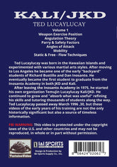 4 DVD Set Ted Lucaylucay Kali Escrima Arnis Bruce Lee Jeet Kune Do Fight Training